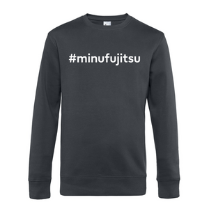 #minufujitsu naiste pusa (valge trükiga)