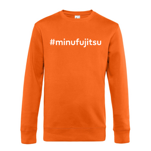 #minufujitsu meeste pusa (valge trükiga)